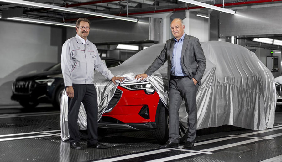 Audis Elektroauto-SUV e-tron rollt ab sofort vom Band