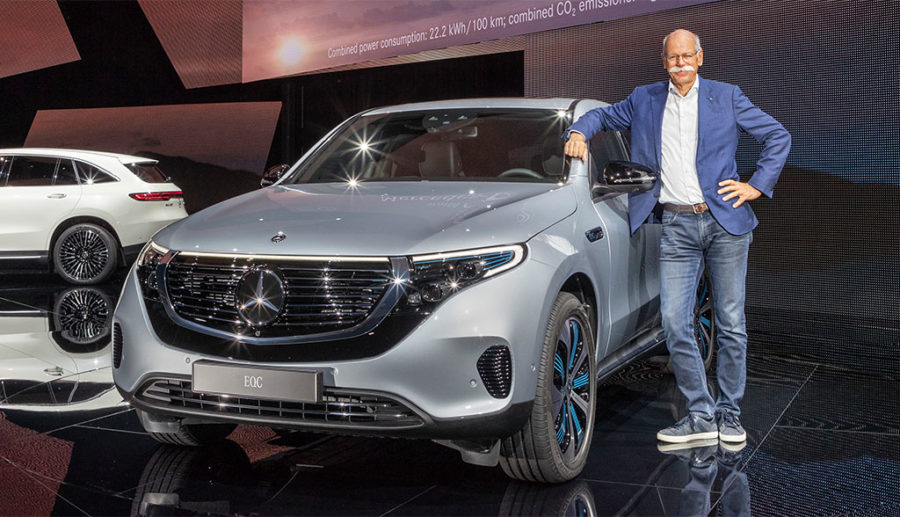 Daimler-Chef Dieter Zetsche über Mercedes-Elektroauto EQC: "Die Balance stimmt"